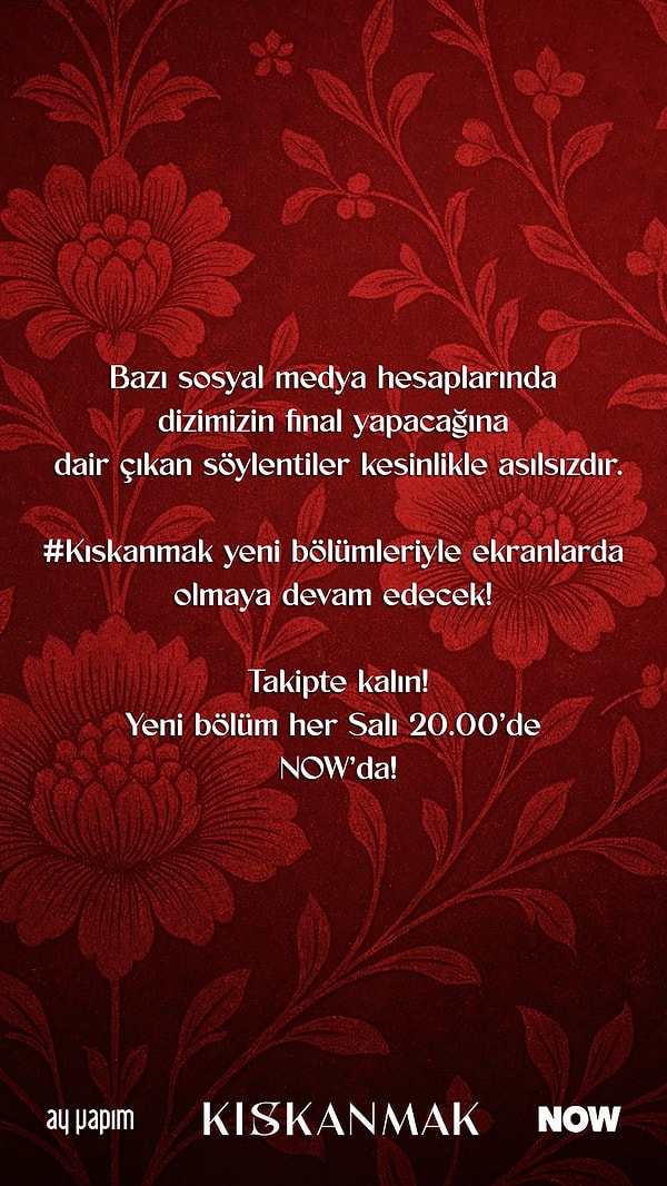 İşte Kıskanmak dizisinin final iddialarına yanıtı: