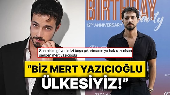Kan Sonuçlarından Sonra X Alemi Mert Yazıcıoğlu’na Desteklerle Doldu Taştı: “Güvenimizi Boşa Çıkarmadın”