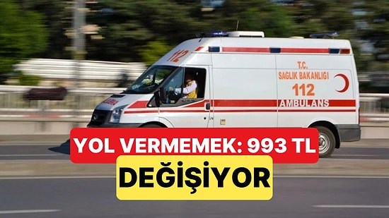 Ali Yerlikaya, Yeni Trafik Kanunu Teklifini Ambulansa Yol Vermeyen Sürücü Üzerinden Anlattı
