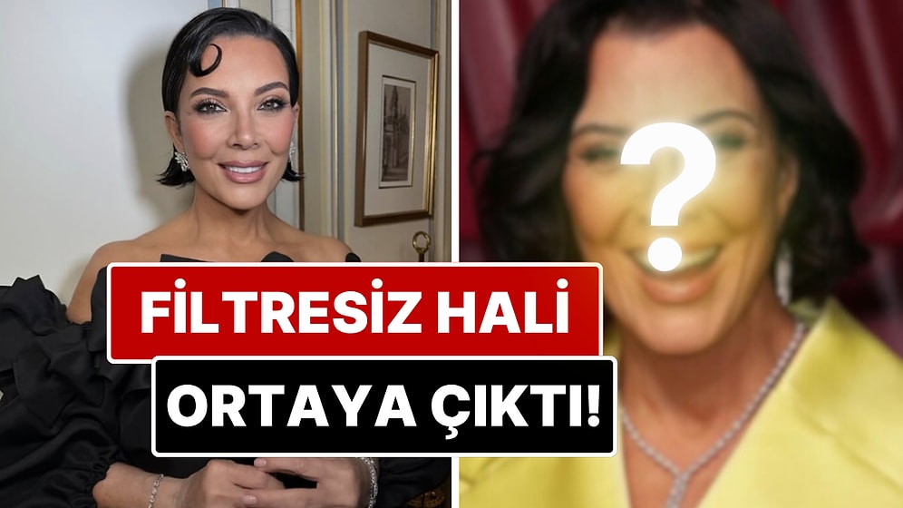 Photoshop Foyası Ortaya Çıktı: 69 Yaşındaki Kris Jenner’ın Gerçek Yüzü Şaşırttı!