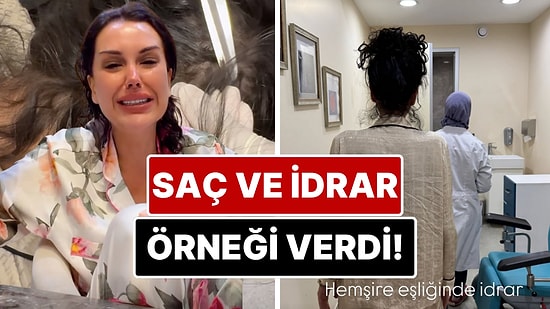 Test Sonucu Kanında Uyuşturucu Tespit Edilen Dilan Polat Gözyaşları İçinde Yeniden Saç ve İdrar Örneği Verdi!