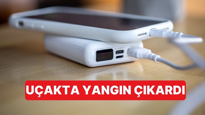 Uçakta Bir Powerbank Vakası Daha: Kabin İçi Bagaj Bölümünde Yangın Çıkardı