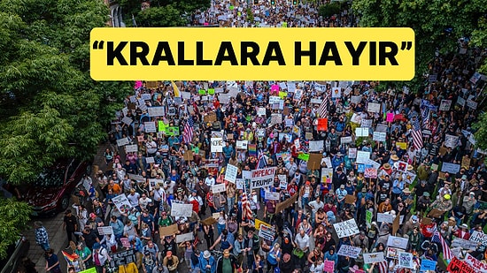 ABD'de Trump Karşıtı "Krallara Hayır" Protestoları Başladı
