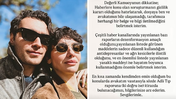 Olayın ardından Birce Akalay, yaptığı şu açıklamayla kendisine yöneltilen iddialara yanıt vermişti: