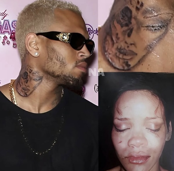 Ancak olayın en rahatsız edici kısmı, Chris Brown’un bu travmayı ölümsüzleştirmesiydi.
