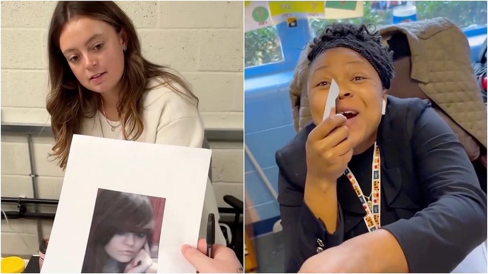 A Woman Frustrated Her Friends by Finding Their Old Facebook Photos