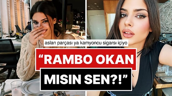 Sevgilisiyle Yeni Pozlarını Paylaşan Derin Talu, Sarı Filtreli Sigarasıyla Dillere Fena Düştü!