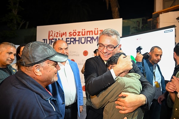İlk açıklamasında vatandaşlara teşekkür eden Erhürman, diğer partilerden gelen desteklere de değindi: