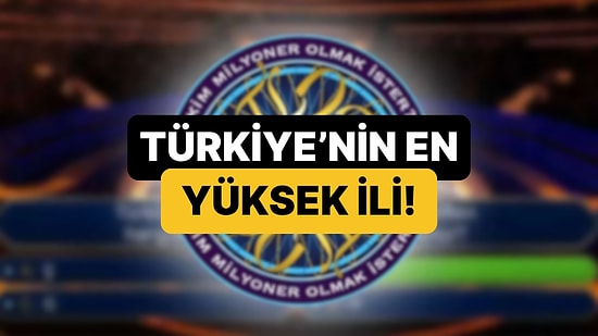 Türkiye'nin İl Merkezinin Rakımı En Yüksek Olan İli Hangisidir?