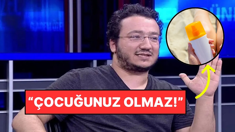 Oytun Erbaş'tan Akıllara Durgunluk Veren Yeni İddia: "Güneş Kremi Süren Erkeğin Çocuğu Olmaz!"