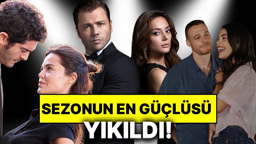 Kimse Tahtından Edemiyor Derken Yeni Dizi Zirveden İndirdi: 19 Ekim Pazar Günü Reyting Sonuçları Belli Oldu