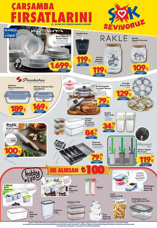 Kütahya Porselen Ekose Rölfeyli Yemek Takımı 1.699 TL