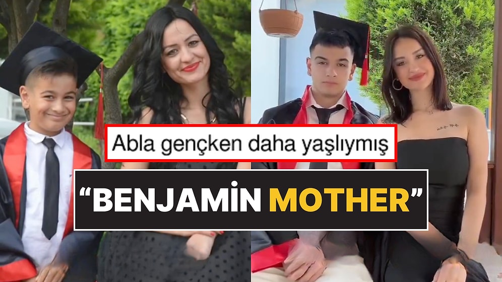 Anne Benjamin Button Galiba! Oğluyla Yıllar Sonra Aynı Pozu Veren Annenin Giderek Gençleşmesi Dikkat Çekti