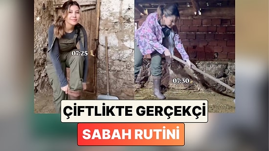 Hayvancılıkla Uğraşan Bir İçerik Üreticisi Gerçekçi Sabah Rutinini Paylaştı