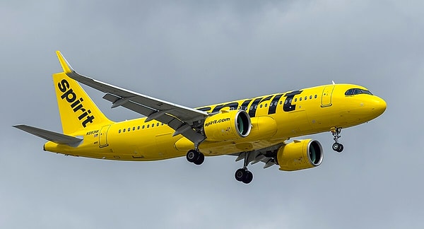 Florida merkezli Amerikan havayolu şirketi Spirit Airline iflas başvurusunda bulundu.