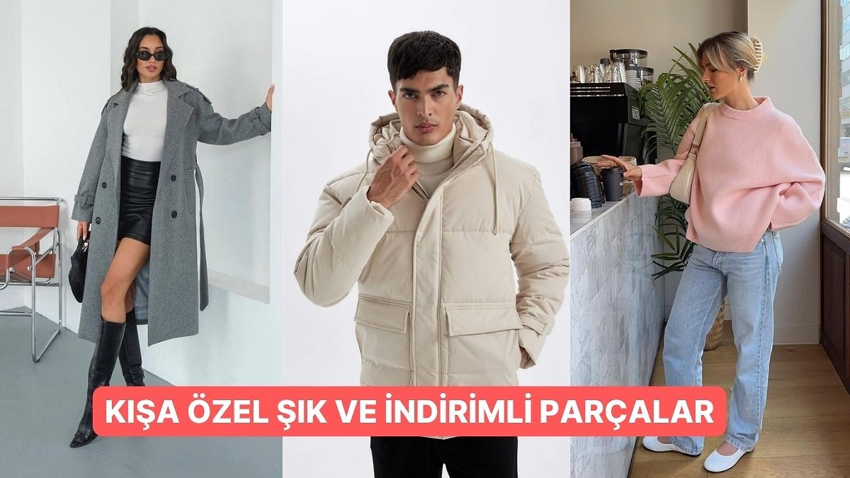 Kış Hazırlığı Başlasın! Kışlık Dolabını Baştan Yaratacak İndirimli Parçalar