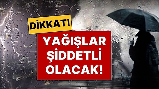 22 Ekim Çarşamba Hava Durumu: Meteoroloji Uyardı! Ani Sel ve Su Baskınlarına Dikkat