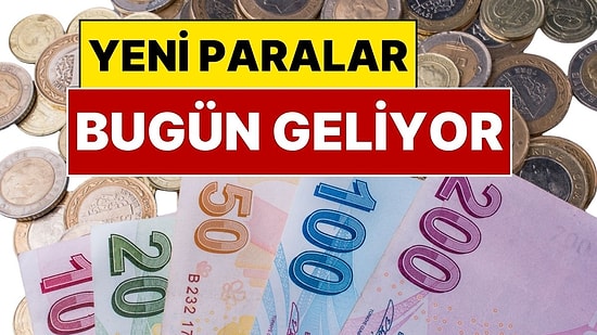 Merkez Bankası Duyurdu: Yeni Paralar Bugün Tedavüle Giriyor