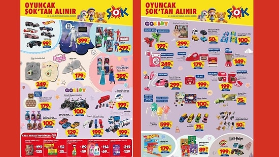 ŞOK'a Marvel Figürleri Geliyor! 25 Ekim 2025 ŞOK Aktüel Ürünler Kataloğu