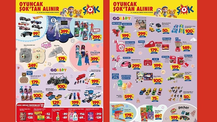 ŞOK'a Marvel Figürleri Geliyor! 25 Ekim 2025 ŞOK Aktüel Ürünler Kataloğu