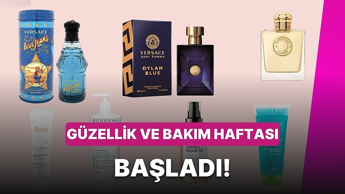 Güzellik ve Bakım Haftası Başladı: Cilt Bakım ve Kozmetik Ürünlerinde İndirim Fırsatı!