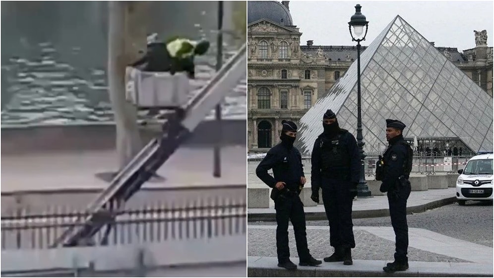 Footage of the Thieves' Escape from the Louvre Museum Released