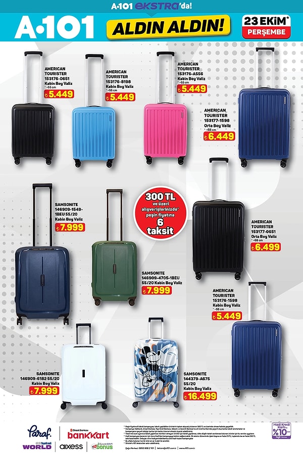 American Tourister Valizler