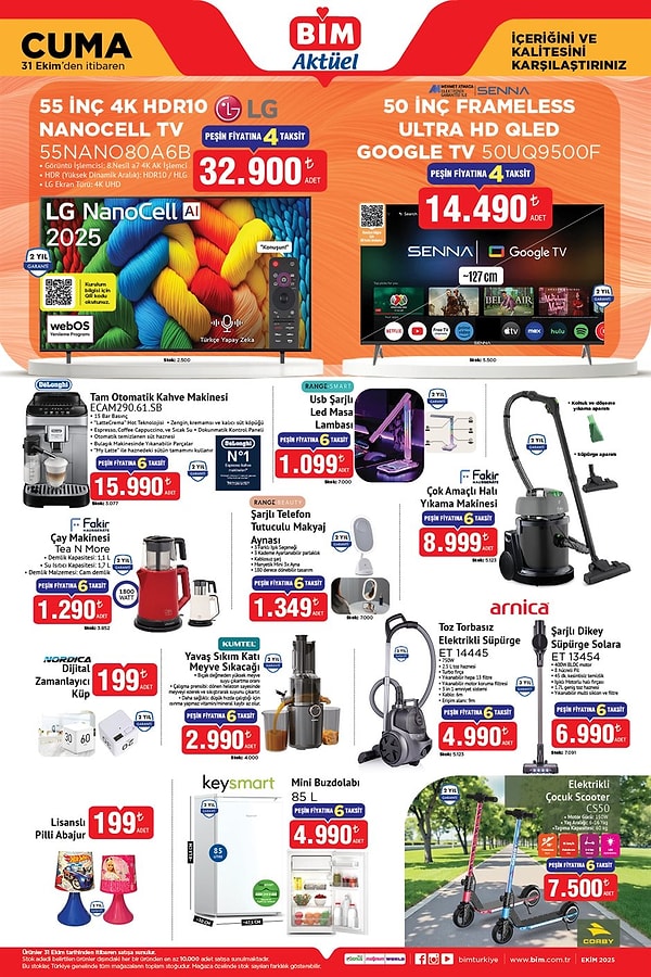 Delonghi Tam Otomatik Kahve Makinesi 15.990 TL