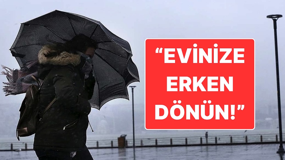 İstanbul'da Okullara Yağmur Engeli: Uzmandan "Evinize Erken Dönün" Çağrısı