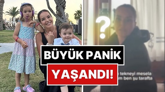 Bengü, Çocukları ve Kardeşleriyle Çıktığı Tekne Turunda Hortuma Yakalandı!