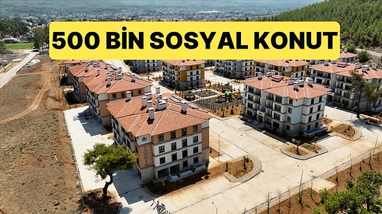 Cumhurbaşkanı Erdoğan Duyurdu: 81 İlde Toplamda 500 Bin Sosyal Konut İnşa Edilecek