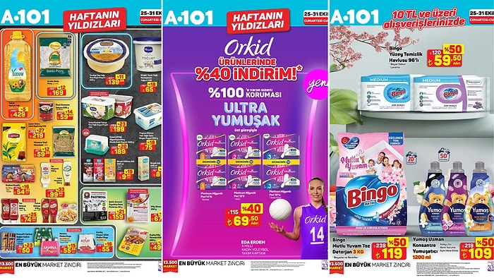 25 - 31 Ekim 2025 A101 Haftanın Yıldızları Kataloğu