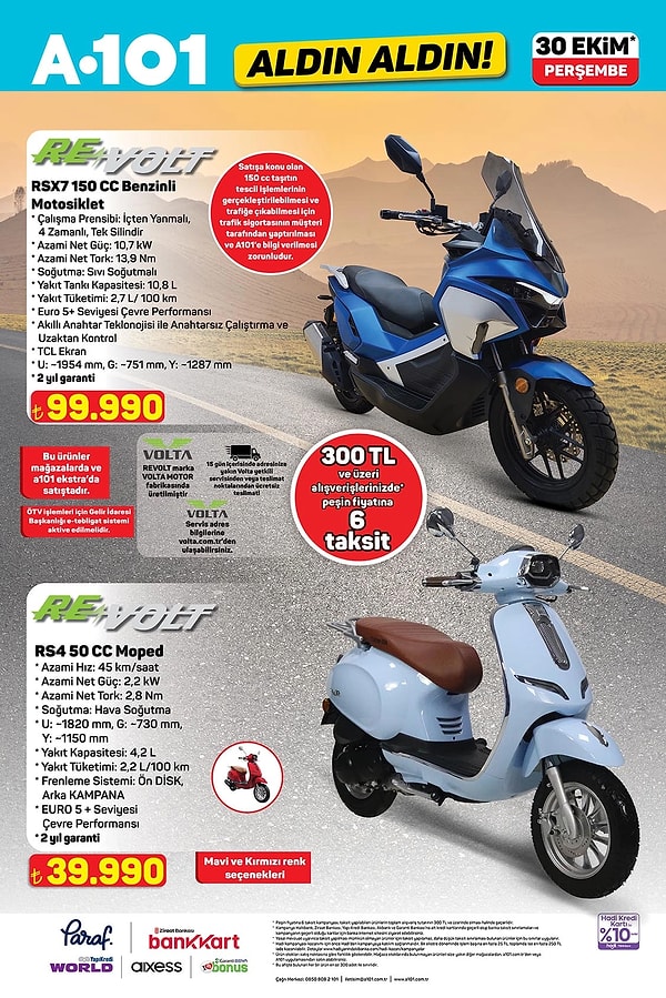 Revolt CC Moped 39.990 TL