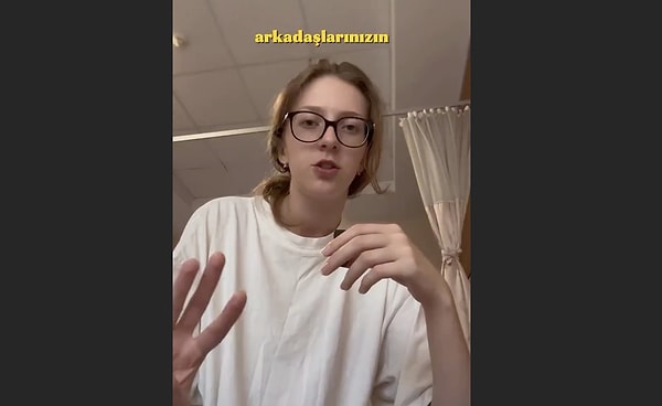 "Temizlikçiler sürekli geçmiş olsun diyorlar.”