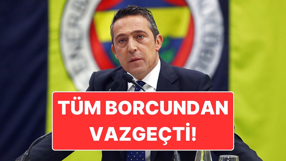Yeni Yönetim Açıkladı: Ali Koç Fenerbahçe’den Alacağı 3.5 Milyar Liradan Vazgeçti