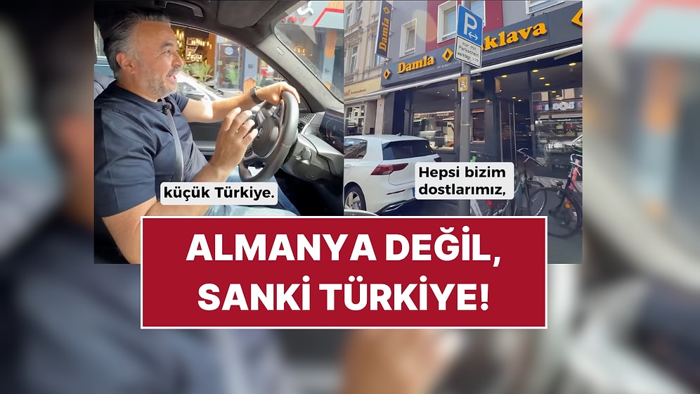 Bir Gurbetçi, Almanya'da Mini Türkiye Havası Estiren O Meşhur Sokağı Paylaştı!