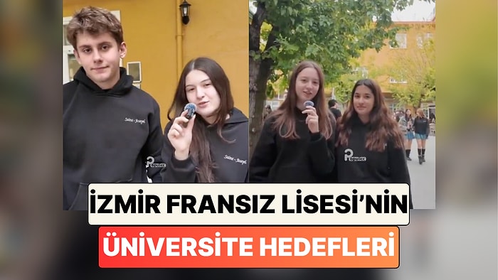 Bu Sefer de İzmir Saint Joseph Fransız Lisesi Öğrencileri Üniversite Hedeflerini Paylaştı
