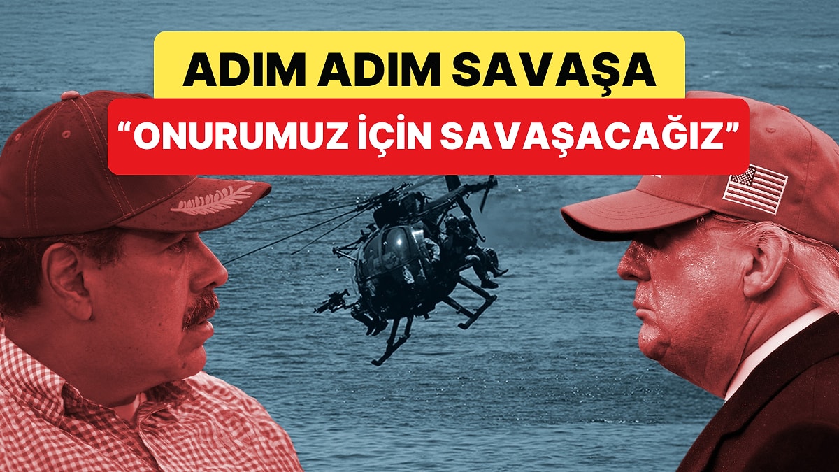 ABD, Venezuela&apos;ya Saldırmak İçin Fırsat Kolluyor, Venezuela ise Meydan Okuyor