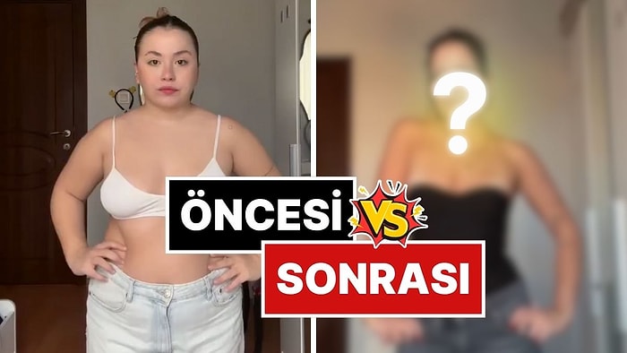 Genç Kadın, Kilo Verme Sürecinde Vücudunda Yaşadığı Şok Değişimi Paylaştı!