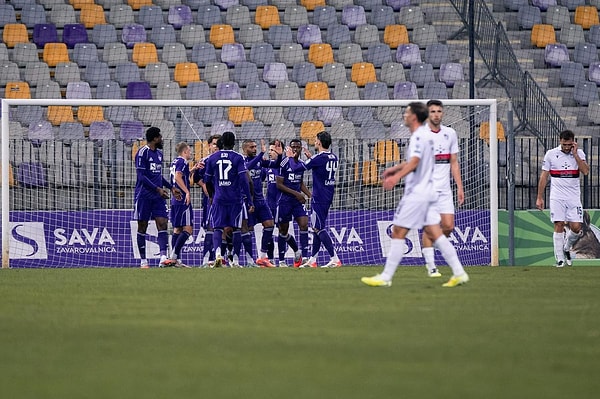 Maribor, Primorje'ye gol oldu yağdı.