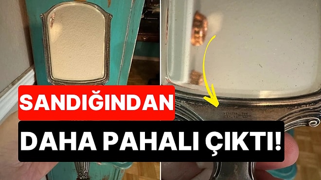 Pazardan Aldığı 420 Liralık Ayna Hayatını Değiştirdi: Arkasındaki İki Kelime Gerçek Değerini Ortaya Çıkardı