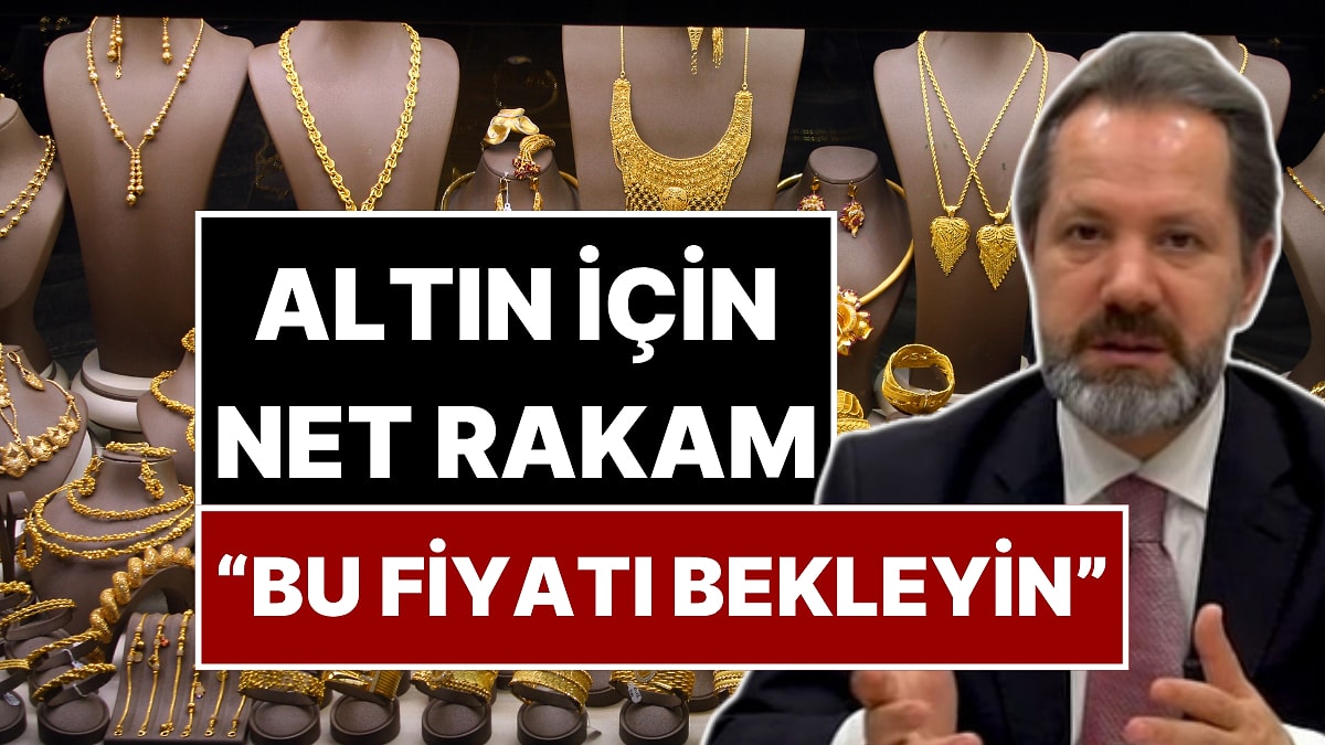 İslam Memiş Altın Almak İsteyenlere Net Rakam Verdi: “Bu Fiyatı Bekleyin”
