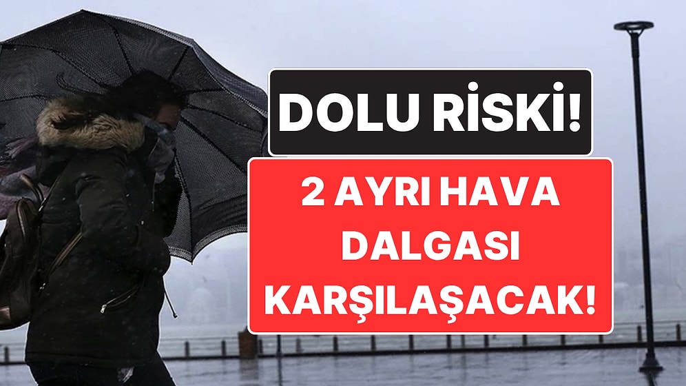 27 Ekim Pazartesi Hava Durumu: Kuvvetli Yağış ve Fırtına Alarmı!