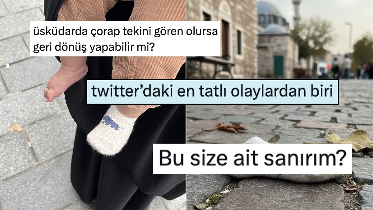 Kayıp Bebek Çorabının Ardından Yaşananlar, Sosyal Medyanın En Tatlı Olayı Oldu!