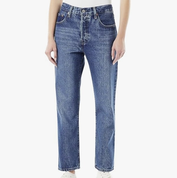Levi's 501 Crop Jeans Jean Pantolon Kadın