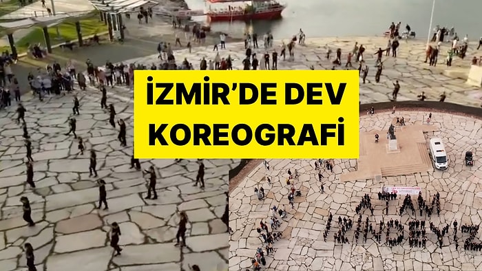 İzmir'de 250 Öğrencinin Yaptığı Cumhuriyet Bayramı Gösterisi Takdir Topladı