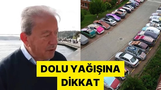 İstanbul'a Dolu Uyarısı! Prof. Dr. Orhan Şen Sel Riski Olan Yerleri Açıkladı