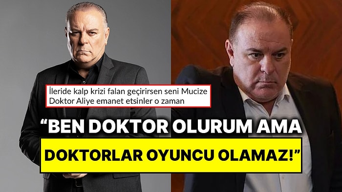 “Ben Doktor Olurum ama Doktorlar Oyuncu Olamaz” Diyen Burak Sergen Fena Topa Tutuldu!
