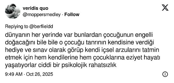 Bunu bir psikolojik rahatsızlık olarak görenler de var.