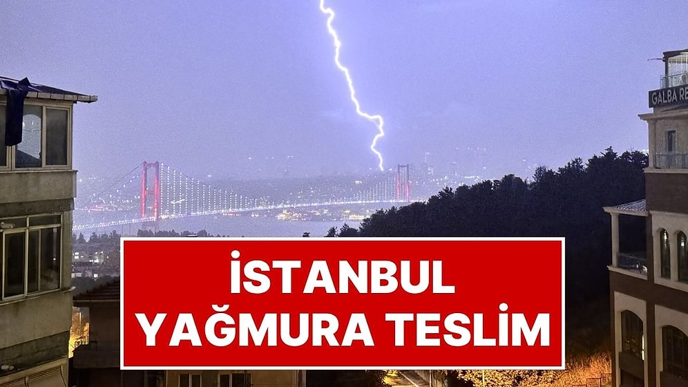 28 Ekim Salı Hava Durumu: İstanbul’da Yağmur Ne Zaman Bitecek? Şiddetli Yağmur İstanbul’da Hayatı Felç Etti